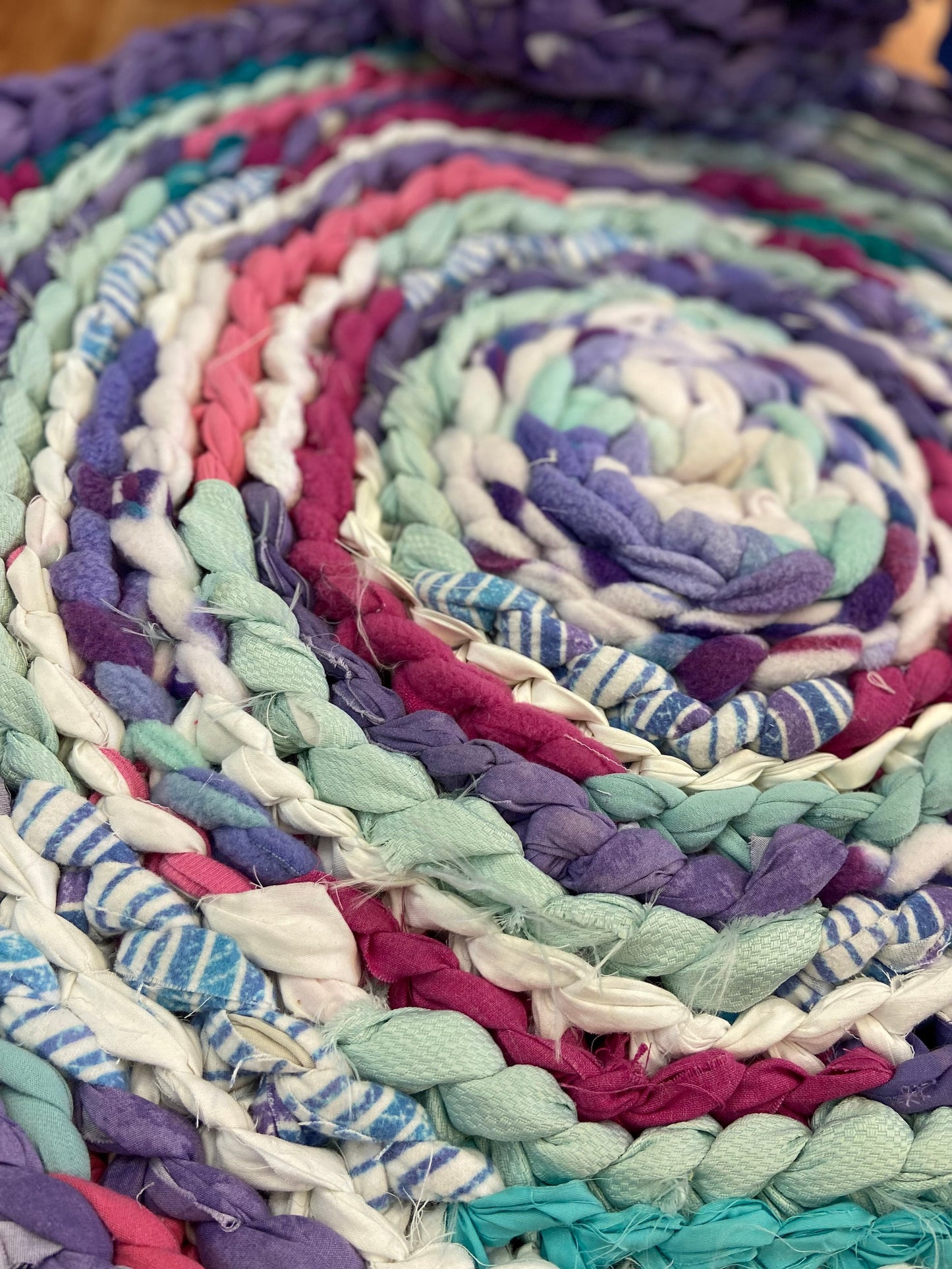 Handmade Unicorn Color Rug