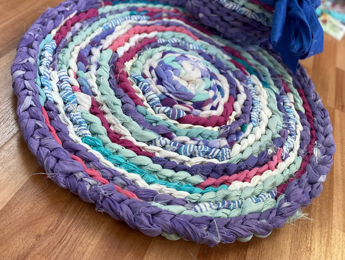 Handmade Unicorn Color Rug