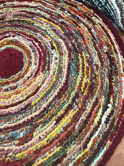 Salsa Inspiration Handmade Rag Rug