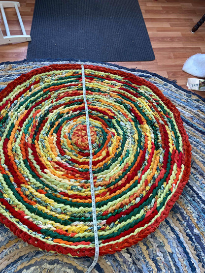 Hipster Vibe colorful handmade rug